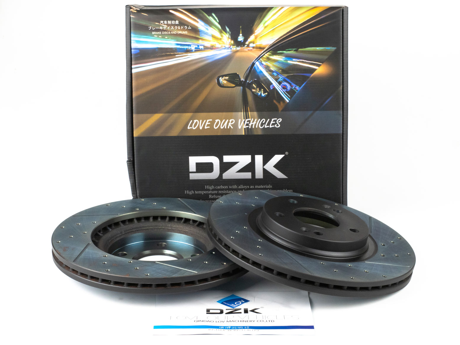 Передний тормозной диск DZK для KIA K5 1,6T