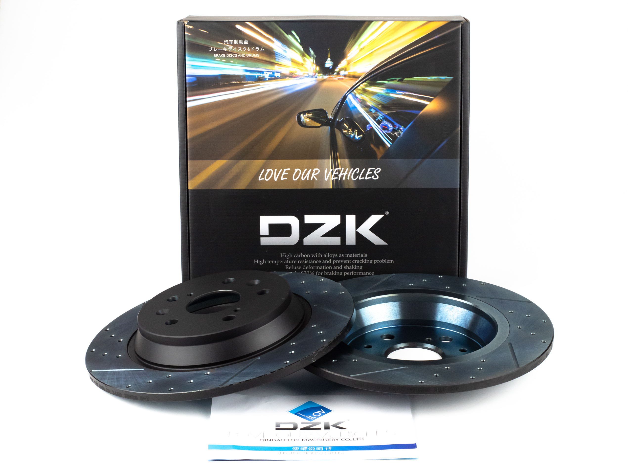 Задние тормозные диски DZK для GELLY ATLAS PRO 2021-2025 1.5 AMT7 177 FWD