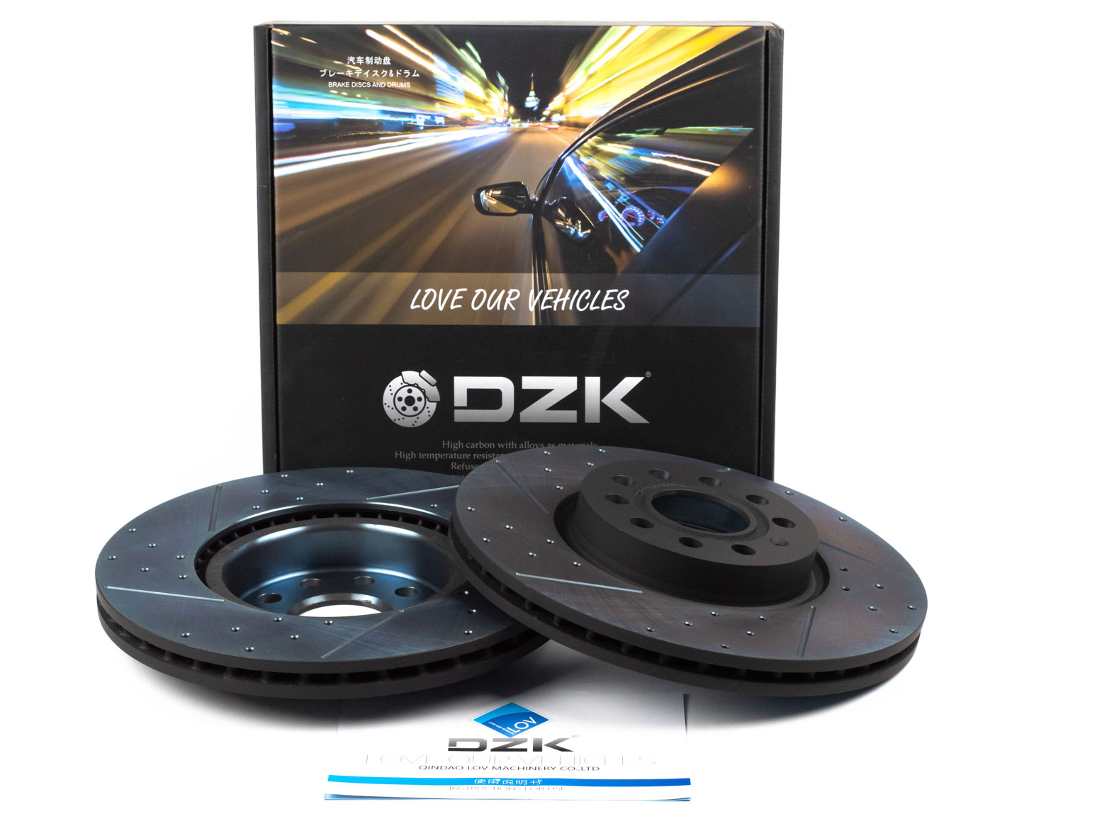 Передний тормозной диск DZK для VW TAOS