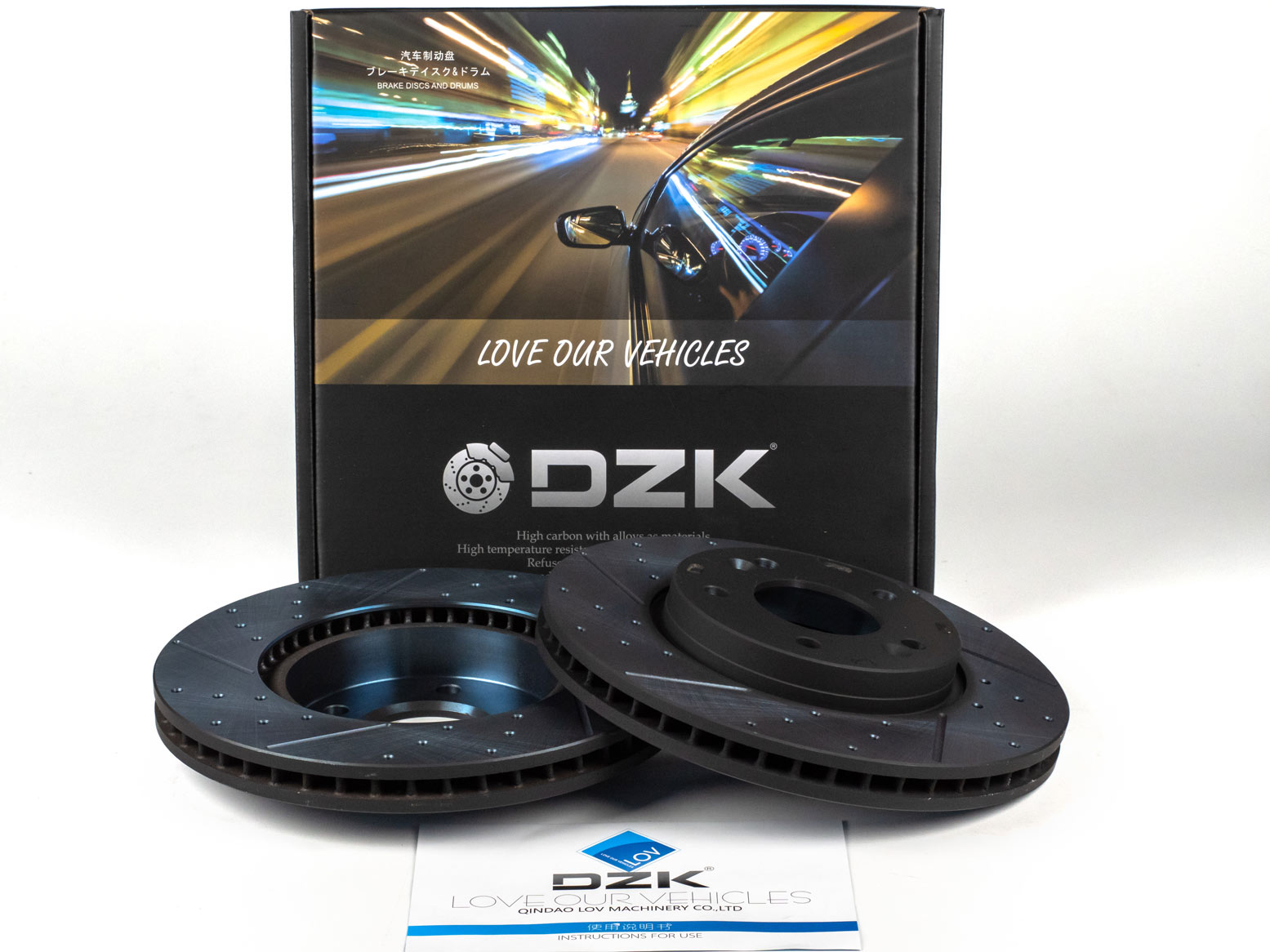 Передний тормозной диск DZK для Changan EADOplus 1.4T 155 л.с. 7DCT