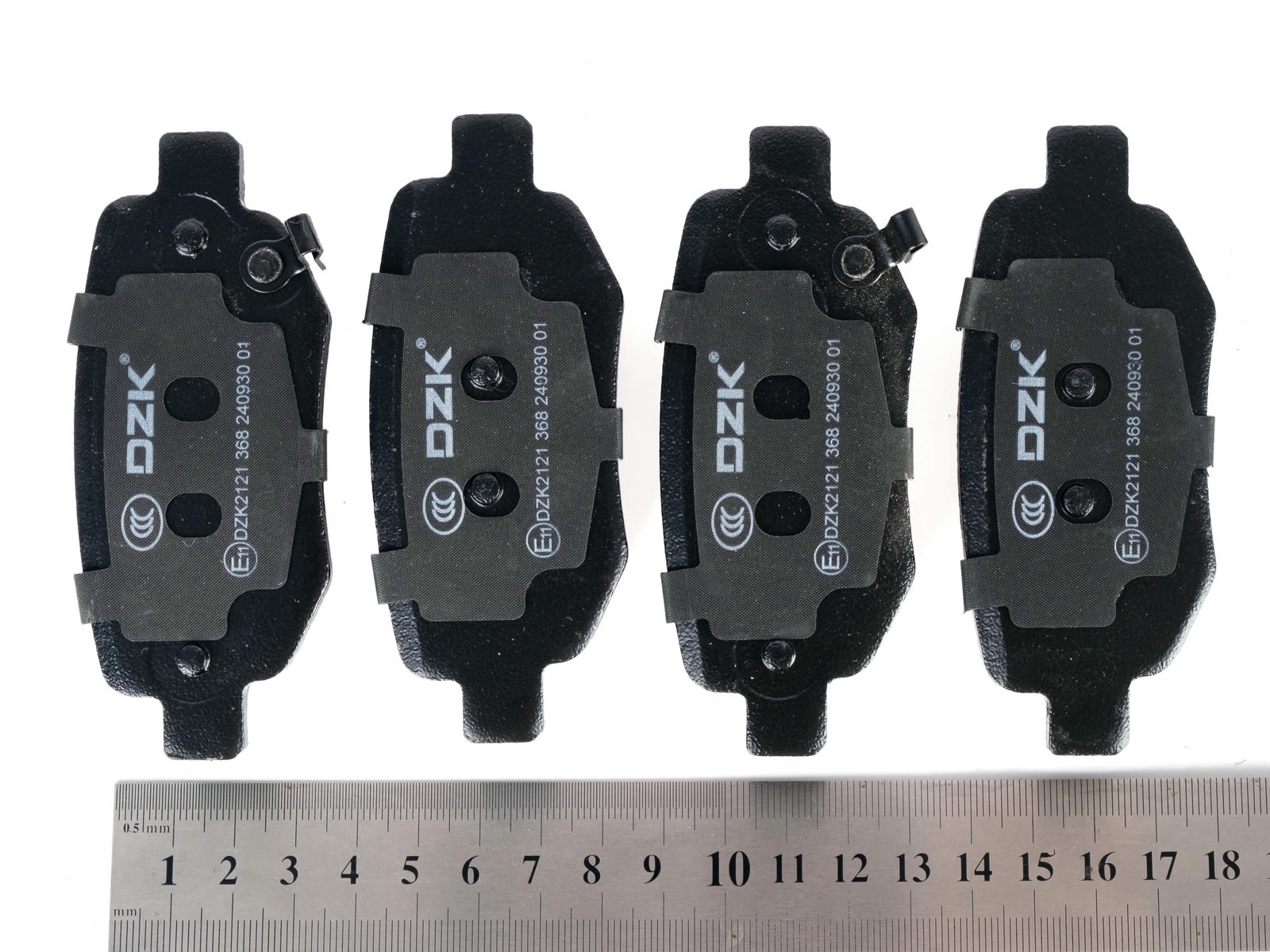 Задние тормозные колодки DZK для Chery Tiggo 4 , Omoda C5 FWD, GAC GS3