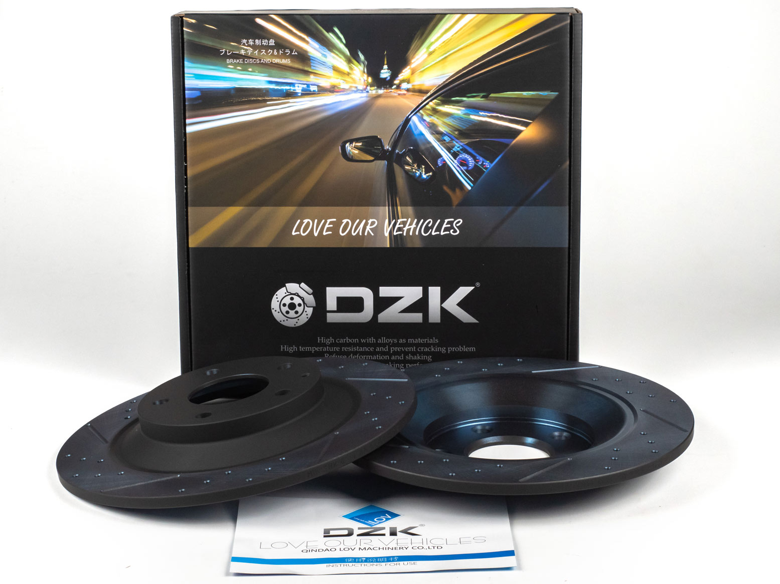 Задний тормозной диск DZK для Mazda CX-5, CX-8, CX-30
