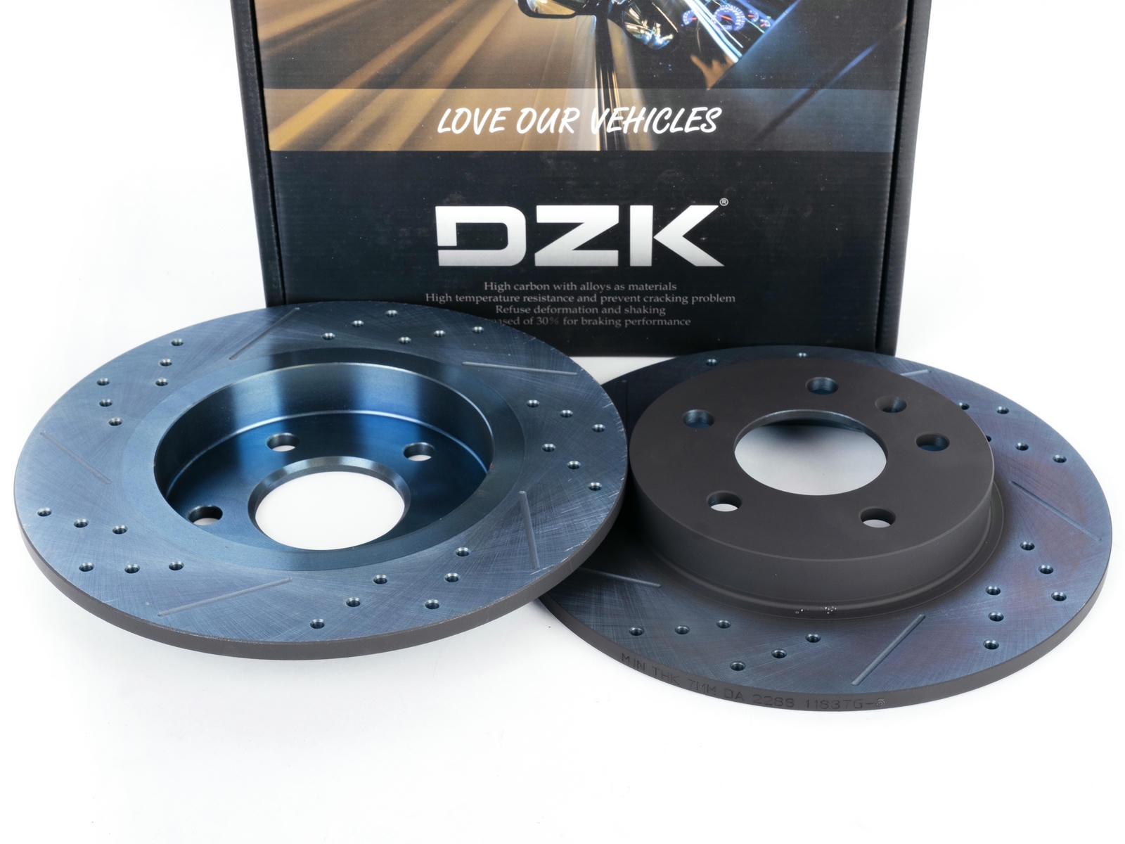 Задние тормозные диски DZK для TENET T4 GEN 1 2025-н.в. 1.5 AMT6 147 FWD