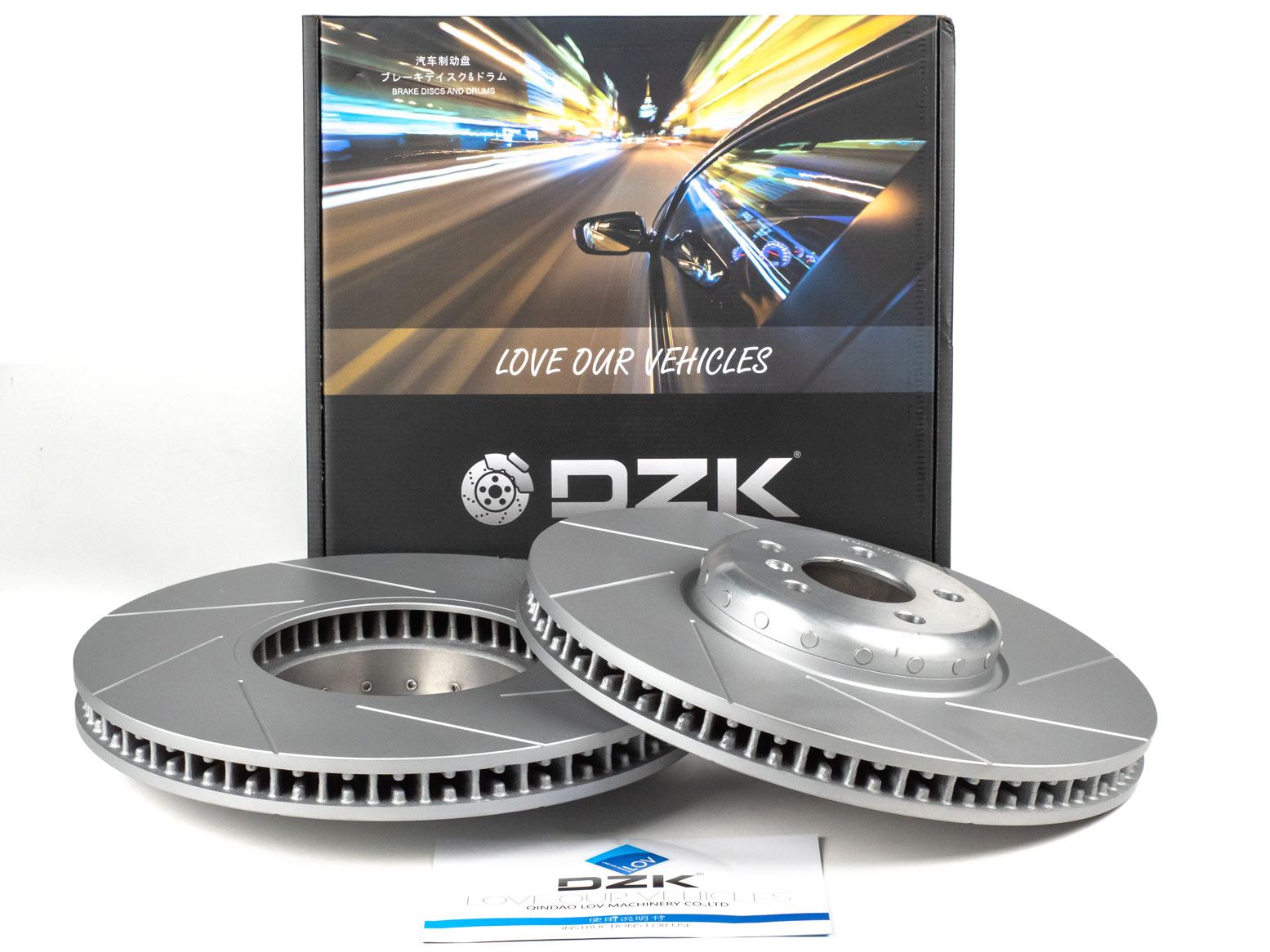 Передние тормозные диски DZK для BMW X6 GEN 3 2019 - 2026 (G06)