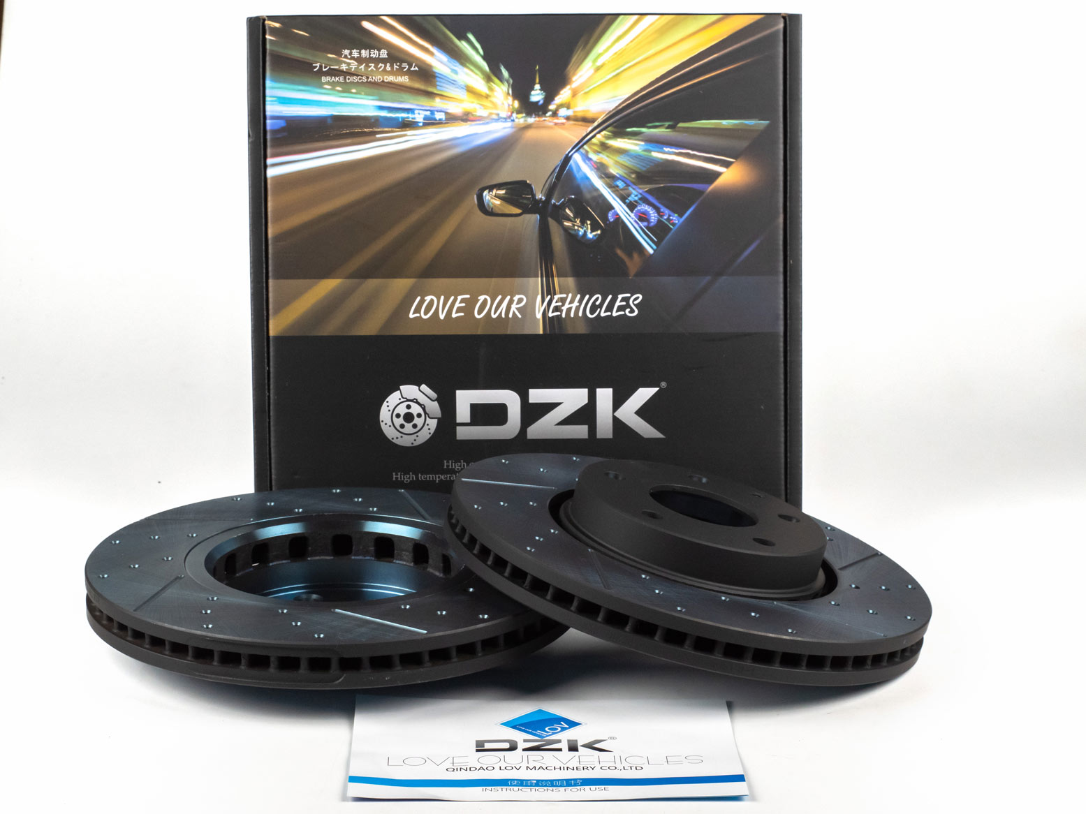 Передний тормозной диск DZK для Mazda 6 2012+, CX-5 FWD 2011-2017