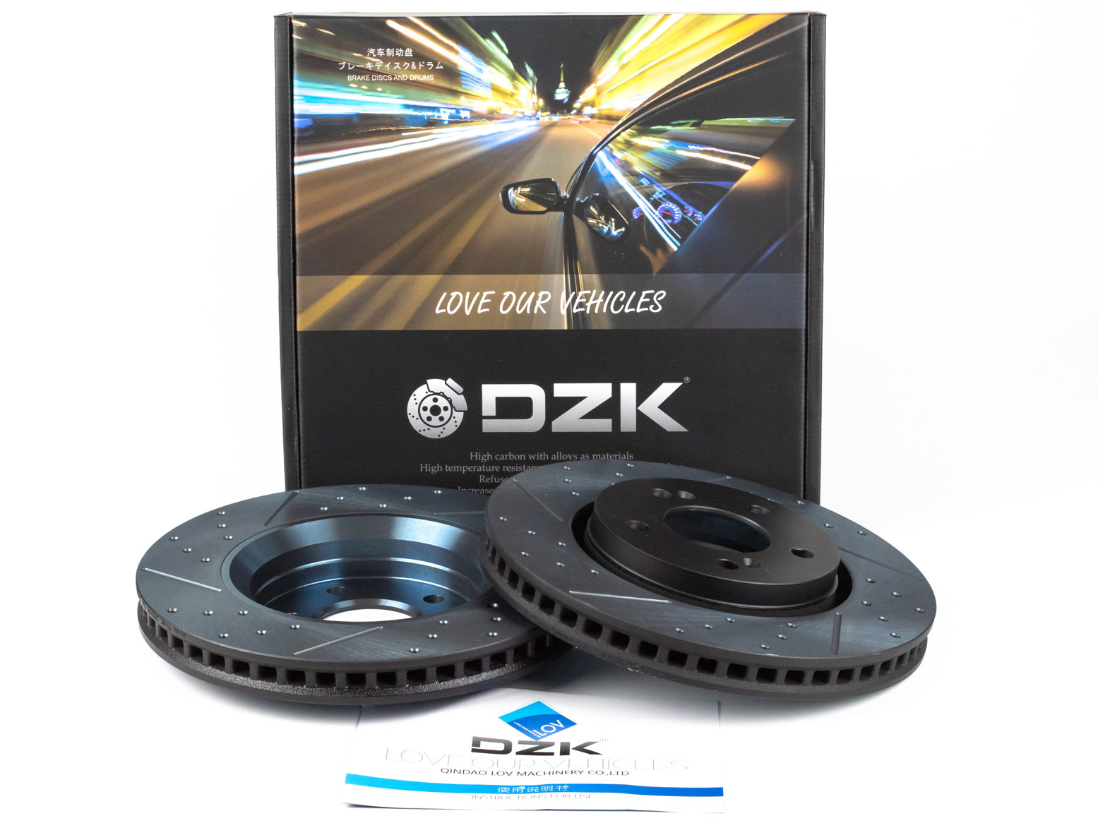 Передний тормозной диск DZK для Chery Arrizo 8