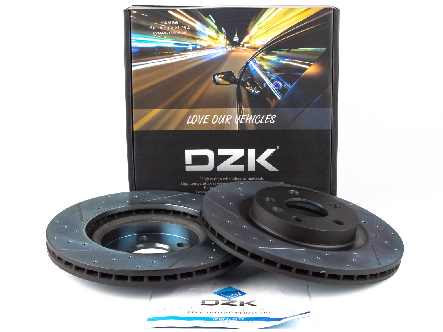 Передний тормозной диск DZK для Geely Preface