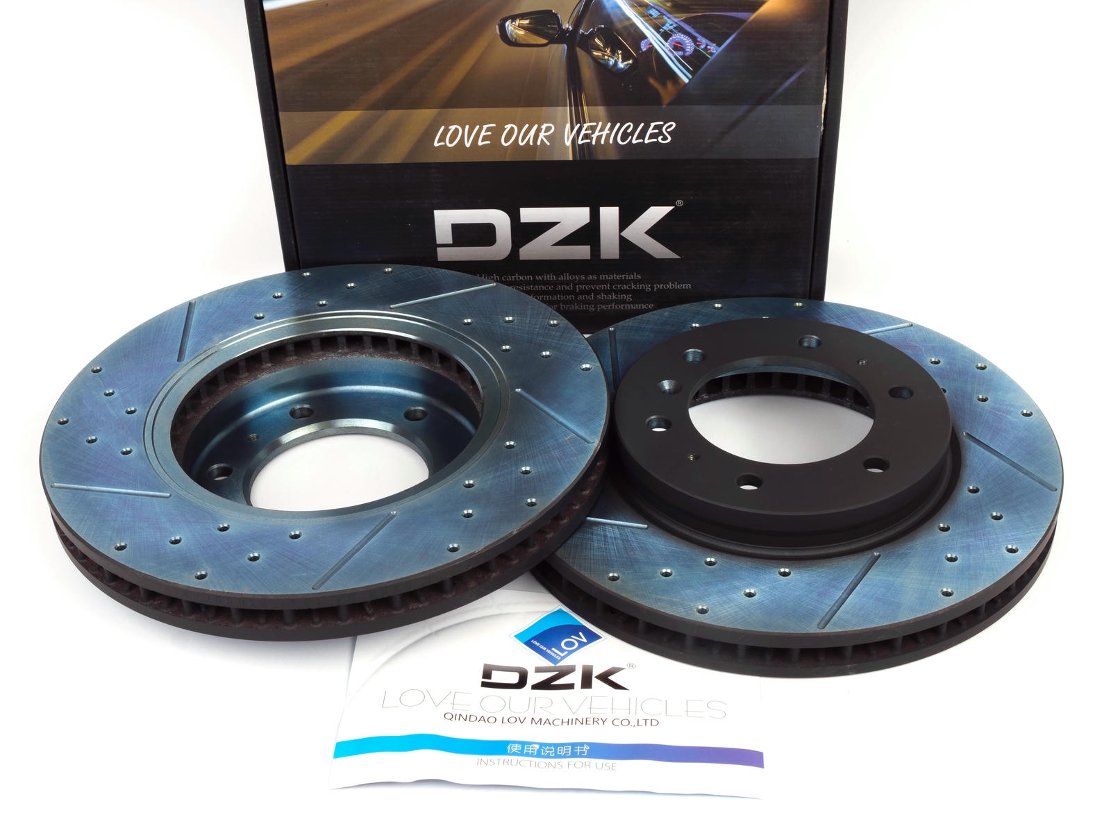 Передние тормозные диски DZK для TANK 300 GEN 1 2021-н.в. 2.0 AT8 220 AWD