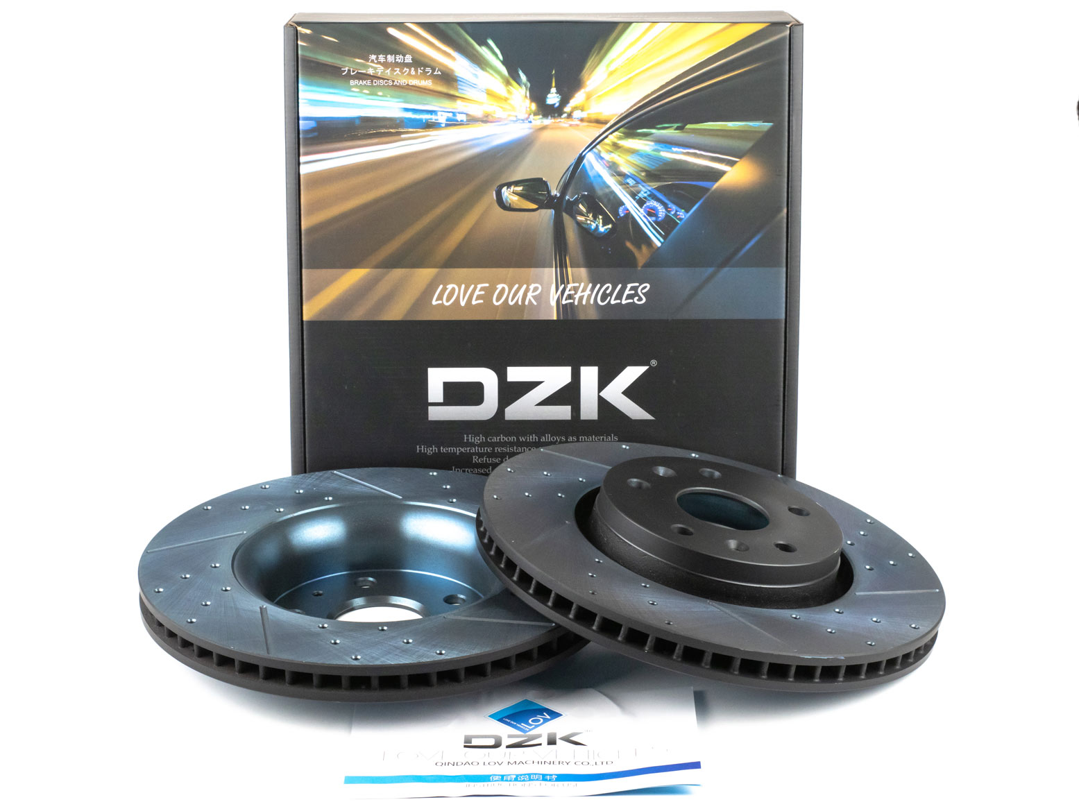 Передний тормозной диск DZK для CHANGAN UNI-S